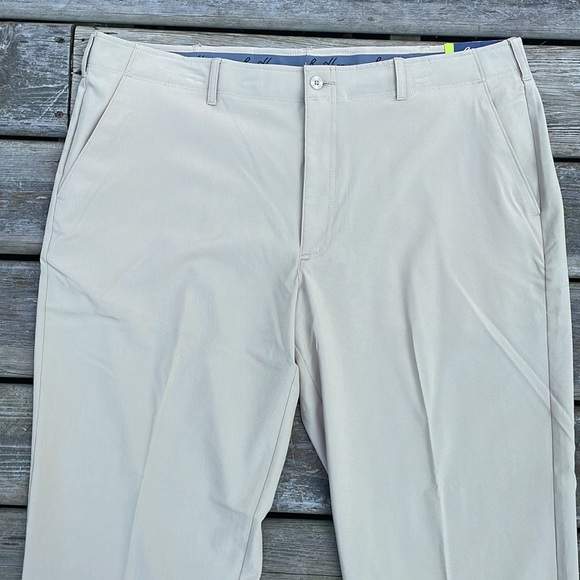 NWT Ben Hogan Performance Men's Stretch Flat Front Active Flex Pant - Picture 2 of 8